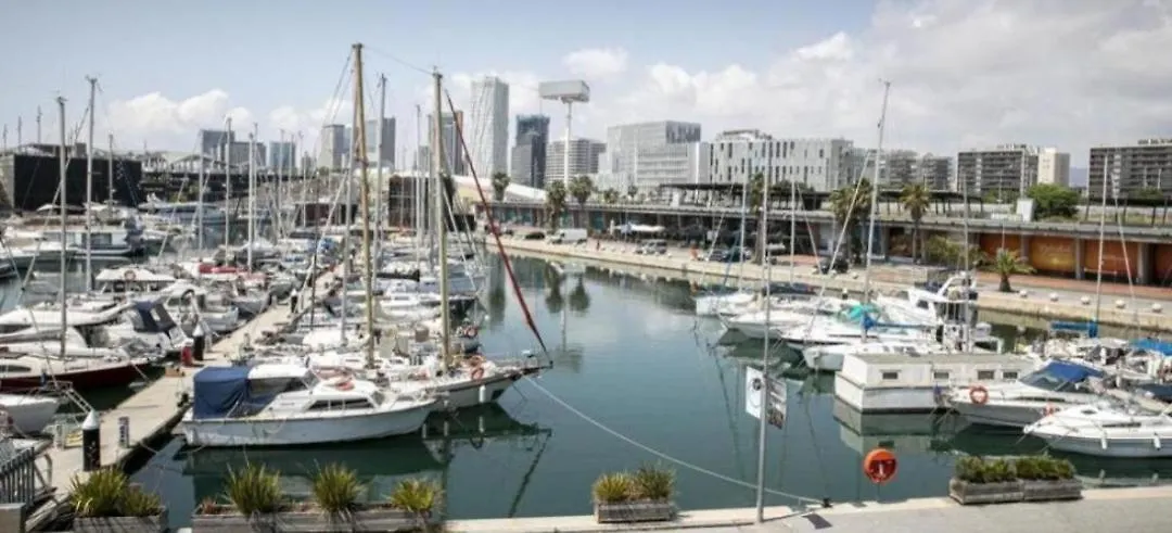 Botel Vintage And Cozy Sailing Boat In Barcelona Hotel Spain